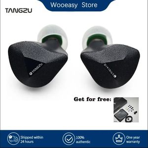 Fones de ouvido TangZu Fudu HIFI Audiophile Fone de ouvido 1DD + 2BA Híbrido em monitores de ouvido Música Esporte Earbud 4,4 mm Plug destacável 0,78 Cabo de 2 pinos IEM