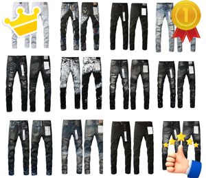 Für MARKE Männer LILA Designer Frauen Hosen Jeans Sommer Loch Hohe Qualität Stickerei Lila Jean Denim Hosen Herren Lila Jeans s