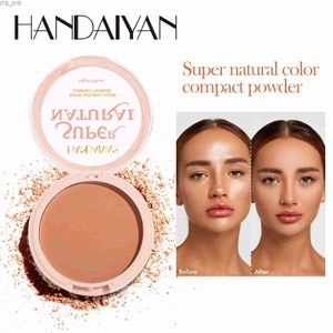 Concealer HANDAIYAN 8 Color Setting Powder Oil Control Matte Long Lasting 24h Natural Skin Color Fashion Powder Shrink Pores Concealer 10g