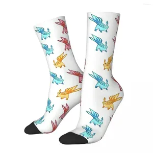 Men's Socks Carbuncles - Final Fantasy XIV Harajuku Stockings All Season Long Accessories For Man's Woman's Birthday Present