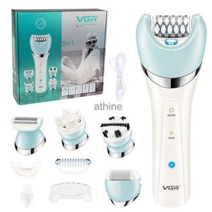 Epilatorer VGR Electric Women Epilator Female Shaver Leg Body Hair Removal Lip Chin Depilatory Lady Bikini Facial Hair Remover YQ240120