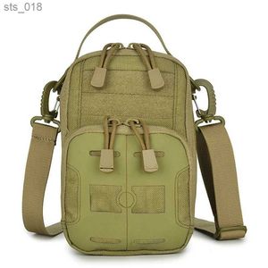 Borse da esterno DUTRIEUX Nylon Outdoor Uomo Borse a tracolla a tracolla Borsa casual tattica Borsa a tracolla singola da uomo Spliter Grande capacitàH24119