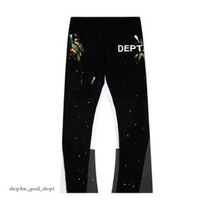 Galery Dept Calças Masculinas Designer Calças Multi Painel Queimado Mulheres Esportes Soltos High Street Casual Sweatpants Calças Vintage 6 QHFR 758