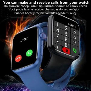 Smartwatches I8 Pro Max Smartwatch – Schlaf-Tracker, Nachrichtenerinnerung, Anruferinnerung, individuelles Zifferblatt – 2023 beste Smartwatch für Männer und Frauen