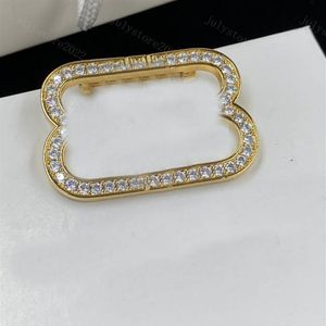 Broche de designer de moda, alfinetes de marca de diamante, letra dourada b, broches de luxo, prata, vestido, alfinetes para mulheres, especificações design214a