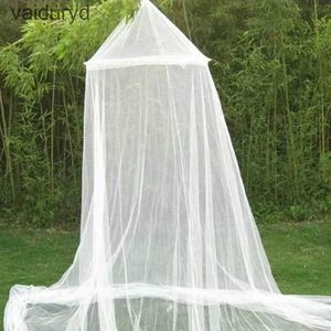 Myggnät utmärkt! Ny Vita husbäddsspetsnät Canopy Circular Mosquito Net Mosquitera Malla de Mosquito 1pcvaiduryd