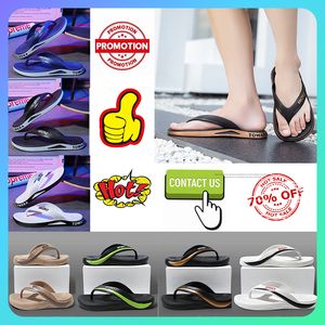 Gratis fraktdesigner Casual Platform Slides tofflor Män Kvinna Anti slitstoppande lätt vikt Andningsbara supermjuka sulor Flip Flop Flat Beach Sandals