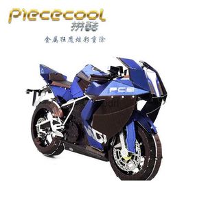 Ferramentas de artesanato PMA 3D Metal Puzzle Veículo Off Road Modelo de motocicleta DIY Corte a laser Montar Jigsaw Toy Decoração Presente para adultos YQ240119