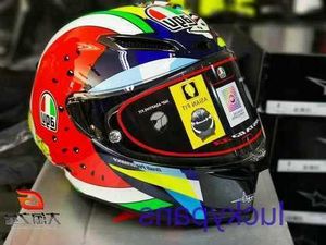 AGV PISTA GP RR Limited Edition Da Tao Zhi Xing Motorcycle Fibre Fibre Pizza Helask SSWW