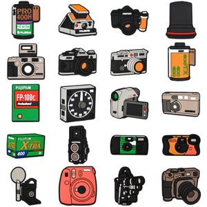 Hurtownia Camera PVC Charms Camera Bute Bute Charms for Clog Sandals i Bransolet Decoration