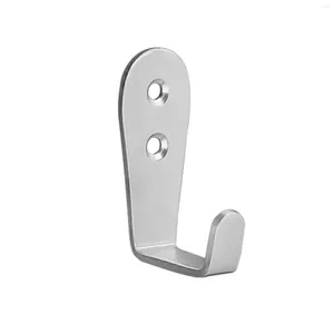 Bath Accessory Set Bedroom Anti Slip Clothing Easy Install Durable Coat Hooks Bathroom Hardware For Wall Stainless Steel L Shaped Garage Bag