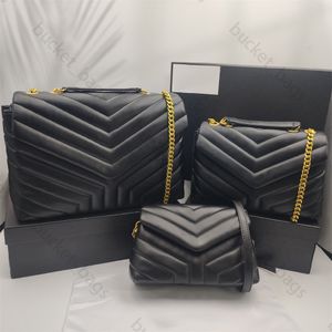 Moda yüksek kaliteli loulou tasarımcı çanta kadın püskürtme crossbody çantalar y şekil deri omuz çantaları tasarımcı kadın çanta zinciri lüksler çanta çantaları