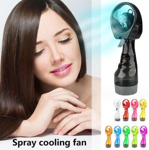 Water Spray Mini Fan -Summer Portable Cooling Down Fan Pocket Handheld Misting Fans för utomhusresor