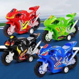 Modellbyggnadssatser 2st Ny Kids LDren Plastic Pull Back Car Beach Four-Wheel Motorcykel Model Baby Kids LDREN Toy Education Gifts Fun ToysVaiduryB