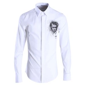 Nuovo arrivo moda ricamo 80% cotone di alta qualità uomo manica lunga uomo camicie casual taglie forti M L XL 2XL 3XL 4XL