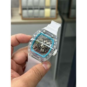 Richar Miller AAA Designer Otomatik Watchmen Superclone RM3501 Nio Lüks Sapphire Crystal Case Hollow Out Yeni Highend Kaliteli Su Geçirmez Kol saati B ile