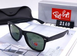 Polarized Ray 2140 Uomo Donna Bans Occhiali da sole firmati UV400 con custodia