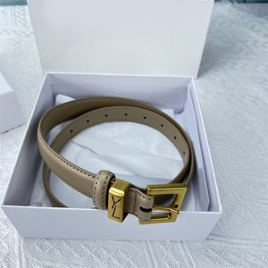 Mens designer belt bronze buckle thin belts for women designer outdoor street fashion luxury quiet belts fashion jeans dress decorative brown black hg084