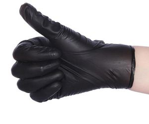 Black Color Disposable Latex Gloves Garden Gloves for Home Cleaning Rubber or Cleaning Gloves Universal Food In Stock 100pcsLot8393718