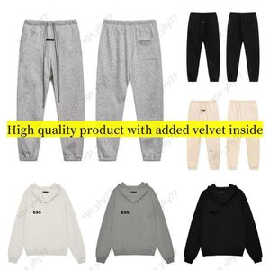 Essentialsweatshirts for men and women Essentialshoodie thin velvet hoodie casual fashion trend designer sportswear hoodie set casual oversized cotton hooded te