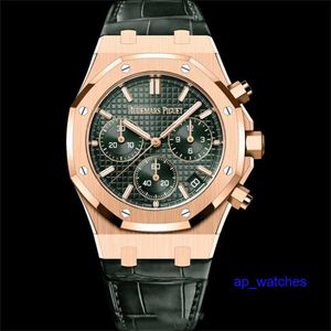 Audemar Pombue Luxury Watches Royal Oak 26240or.oo.d404cr.02 Assista masculino ASSISTA AUTOMÁTICO DIATE VERDE DIVER B6ZD