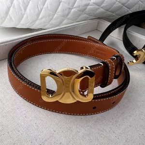 Kvinnor Mens Desinger Buckle Belt Cowskin Shiny Gold Silver Buckle Promotion Cinturon Lujo Cece Luxury Belt berömd varumärkesbälte