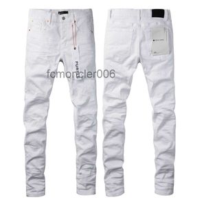 Purple Brand Jeans Herren Slim Fit Skinny Solid White Denim Hose Streetwear LKWX