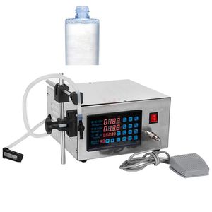 Máquina de enchimento líquida automática pequena do cnc 110v-220v perfume que pesa o enchimento da solução líquida oral