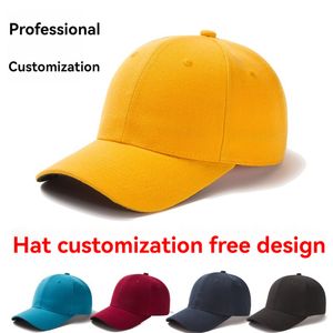 Hats de beisebol personalizados Caps de beisebol homens mulheres chapéus coloridos chapéus ajustáveis crianças adultos crianças tamanho do sol