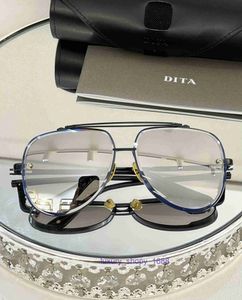 DITA -modell: Den nya designen av Mach Eight Toad the Luxury Fashion of Solglasögon med polygonal diamantklippningsteknik med den ursprungliga förpackningen Isum