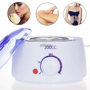 Epilatörler 200cc balmumu ısıtıcı epilasyon balmumu makinesi parafin balmumu ısıtıcı pot spa el ayak vücut saç epilator dq240119