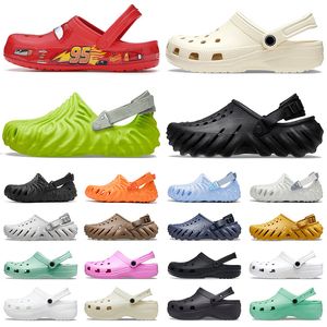 Najwyższej jakości Sales Bembury Croc Echo Clog Slajdes Platforme Sandals Sandals Famel Designer Women Heels Kapcieci Uraków różowy czarny krokodyl kolorowe buty męskie dhgate