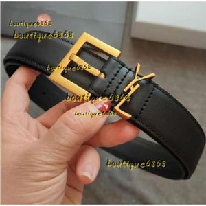 Belts Belt for Women Genuine Leather 3cm Width High Quality Men Designer Belts S Buckle cnosme Womens Waistband Cintura Ceintures 6 color