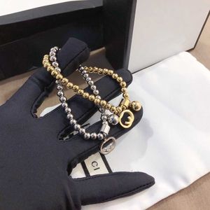 Chain Fsshion Stamp Bracelets Womens Bangle Wristband Cuff Chain Designer Letter Jewelry 18K Gold Plated Stainless steel Wedding Lovers Gift Bangles Wholesale L07