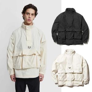 Men039s Kurtki Snow Peak Stormsuit Autumn Funkcjonalny bluzie z kapturem Cityboy Półprzewodnikowy płaszcz kurtki 21AW1876771