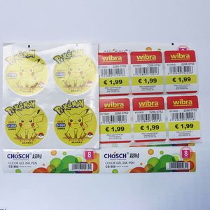 Self adhesive stickers, customized trademarks, waterproof advertisements, QR codes, milk tea printing labels, nameplates, customized logos, manufacturers