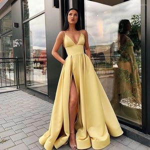 Casual Dresses Elegant Stap V Neck High Waist Corset Slit Party Cocktail Maxi Dress Graduation Long Robe Gown Women Sexy Summer Evening