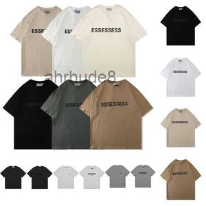 T-Shirts Moda Ess T Shirt Erkek Kadınları Satılık Tasarımcılar Tees Adam Sıradan Göğüs Mektubu Gömlek Luxurys Giyim Sokak Şortlu Tshirts Aw8x