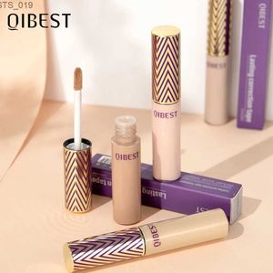 Concealer qibest flytande konturering concealer grädde makeup 4 färger fuktgivande vattentätt täcke akne mörka cirklar ansikte bas kosmetika