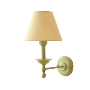 Wall Lamp Simple European Style French Pastoral American Country Mediterranean Mixed Bedside Background