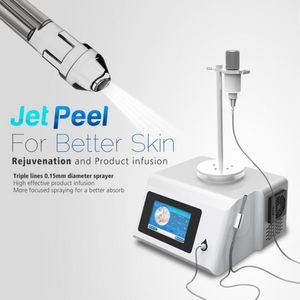 Equipamento de beleza de jato de oxigênio de microdermoabrasão de água e máquina de peeling de jato facial para melhorar a saúde geral da pele com pressão de 6BAR376