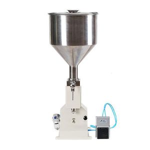 manual small volume piston essential oil cosmetics lotion cream bottle paste liquid filling machine