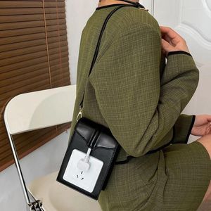 Kvällspåsar roliga elektriska sockel kvinnors väska liten sommar 2024 mode axel lyx designer handväska kreativ crossbody