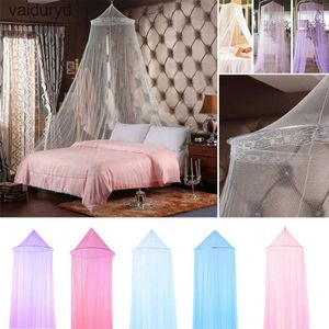 Mosquito Net Summer Hung Dome Mosquito Net Double Bed Summer Polyester Lace Mesh Fabric For Home Bedroom Baby Adults Hanging Decorvaiduryd