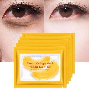 Omy Lady Gold Masks Crystal Collagen Eyes Mask Patches For the Eye Face Mask Ta bort Black Eye Care8066266