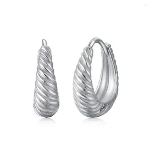 Stud Earrings 925 All Body Pure Silver With Personalized Threads Niche And Versatile Design