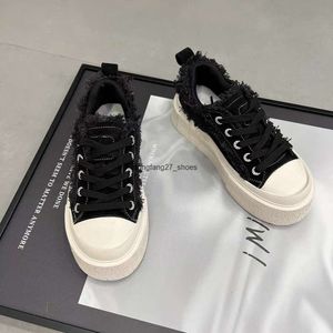 Co Brand Nuove scarpe con suola spessa per pan di Spagna Scarpe da mendicante con nappe stringate smerigliate Scarpe da donna casual retrò versatili