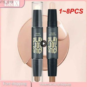 Concealer 1~8PCS Face Professional Foundation Concealer Pen Long Lasting White Dark Circles Corrector Contour Eye Stick Pencil Cosmetic