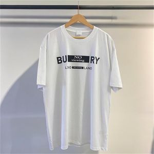 Embroidery printing Buryess T shirt Casual MMS T shirt with monogrammed print short sleeve top for sale luxury Mens hip hop clothing Cotton jiaduo Asian size S-XXXXXL
