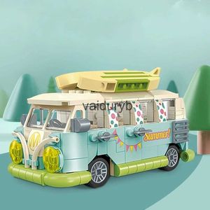 Weihnachten Spielzeug liefert 323PCS Sommer RV Spielzeug Bausatz DIY montiert Bausteine Urlaub Geburtstag Geschenke für Kindervaiduryb